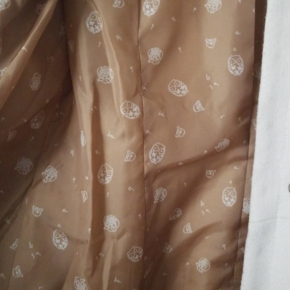 Off-white wool blend coat, Lily brand - Picture 3 of 6